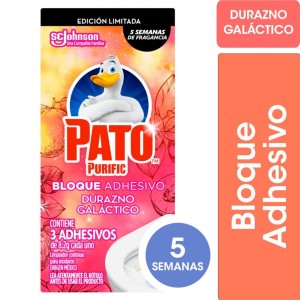 PATO PURIFIC BLOQUE ADHESIVO LAVANDA x 3u